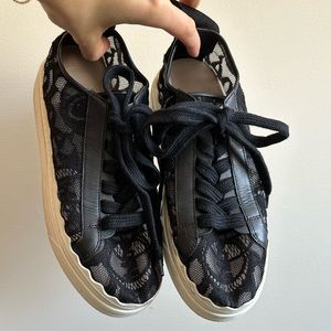 Chloe lace sneakers